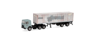 Herpa 320283 - H0 - MAN Container-Sattelzug F8 DB